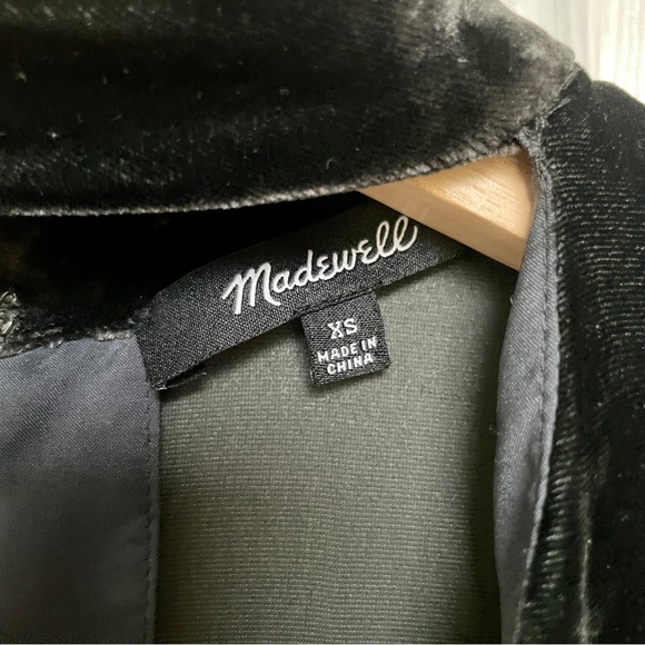 Madewell Velvet Choker Top - Picture 3 of 6